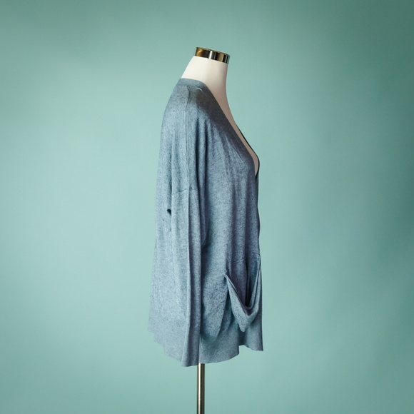 Tricot Alexander Wang M Blue Merino Wool Sweater - Picture 5 of 8